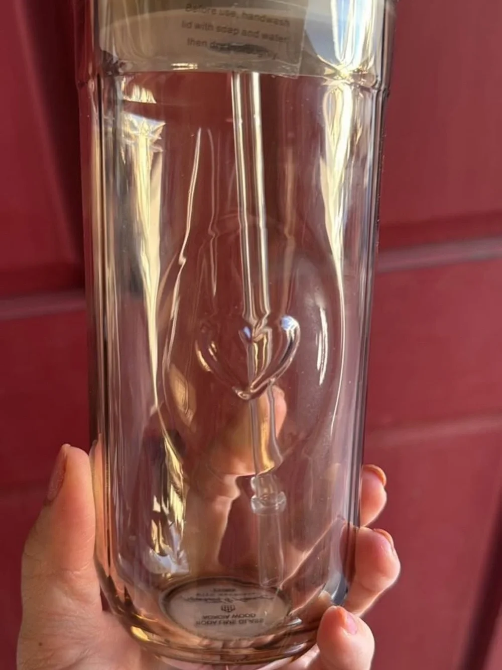 Hearth and Hand Magnolia Glass Tumbler with Bamboo Lid and Straw